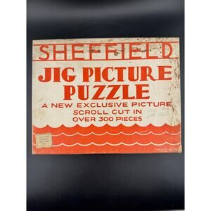 Vintage Sheffield Jig Puzzle - The Old Meadow